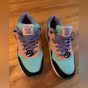 Nike Air Max 1. Y 6.5. Fits Ladies 7. Have a Nike Day. Never worn.